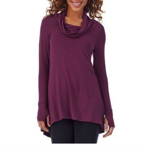 Women's Cuddl Duds® Softwear with Stretch Long Sleeve Cowlneck Tunic Top